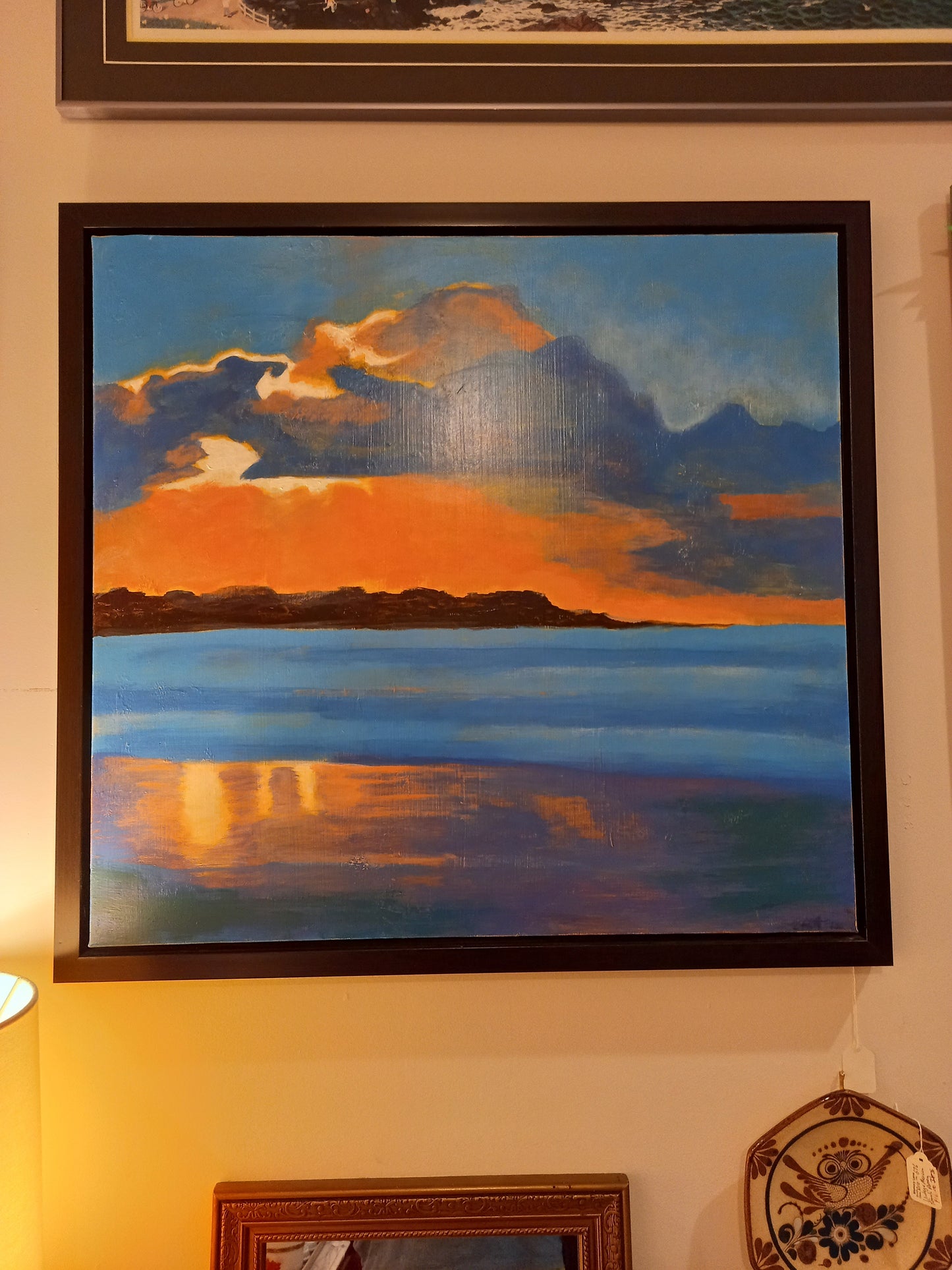 Original Acrylic Painting, Canadian Artist E. Pratt