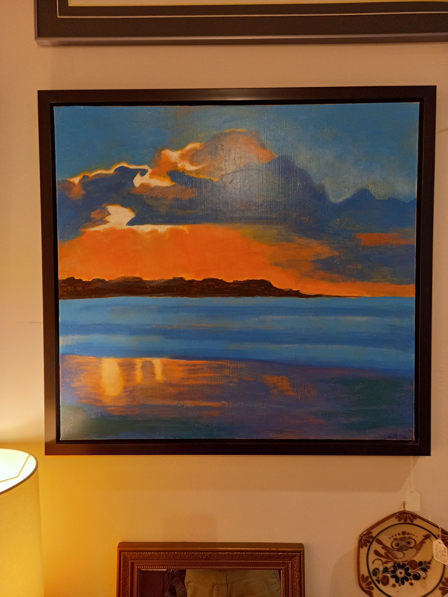 Original Acrylic Painting, Canadian Artist E. Pratt